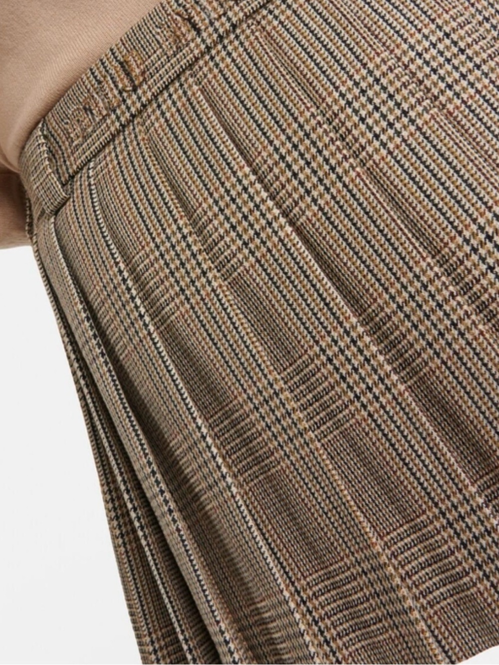 Authentic Miu Miu Pleated Virgin Wool Mini Skirt - Picture 3 of 13
